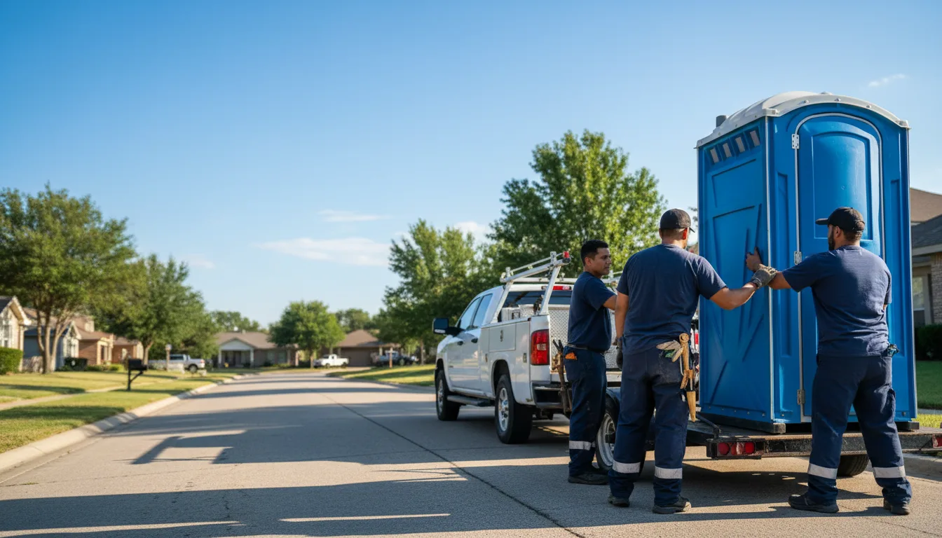 Portable Toilet Rental in Commerce, MO near me